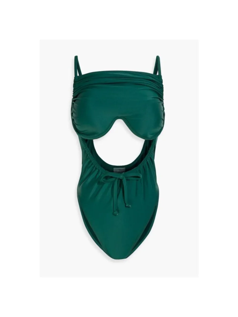 Andrea Iyamah Tiaca One Piece Swimsuit Green Medium - New with Tags